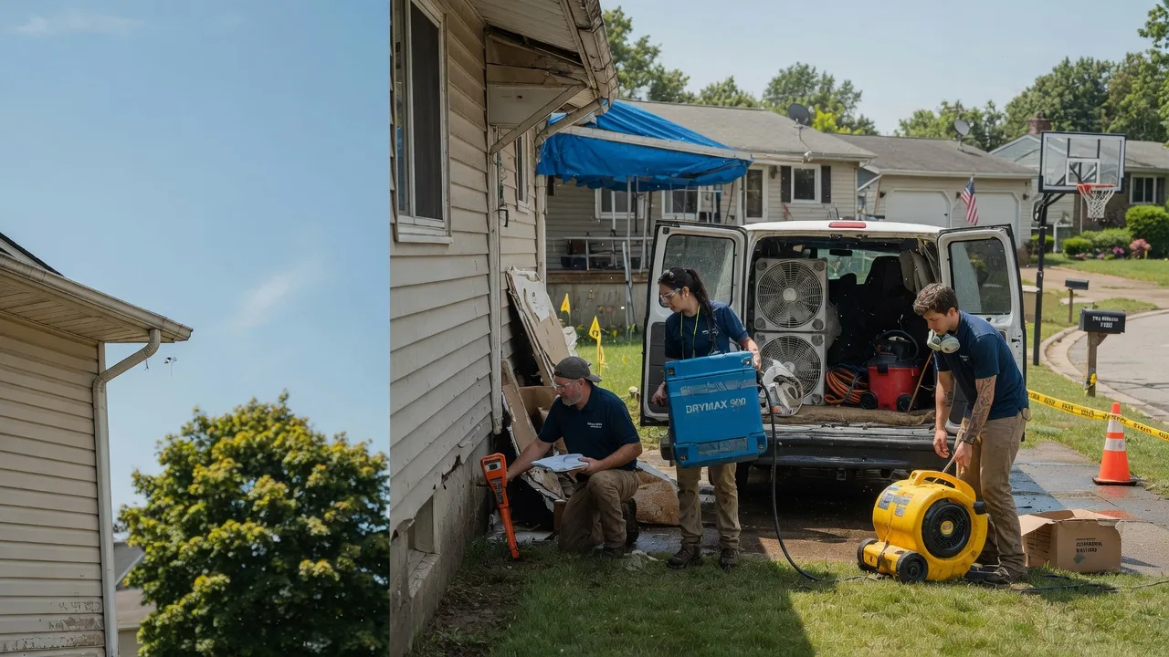 Ceiling Leak Cleanup in Mount Wolf, PA near me